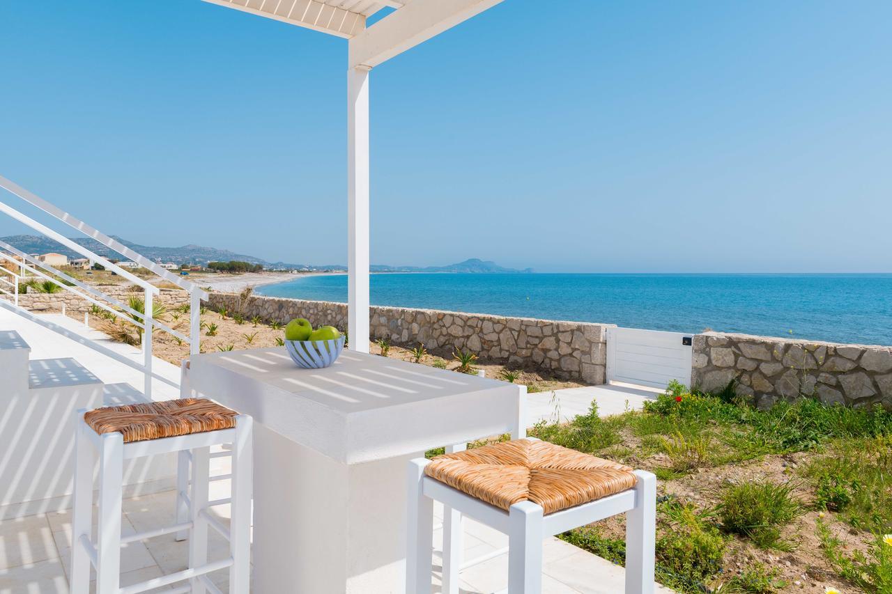 Maria & Nada Beachfront Villas Kolymbia Exterior photo